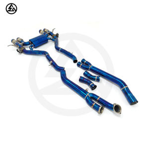 Envío rápido CSZ <span class=keywords><strong>titanio</strong></span> Valvetronic escape para BMW S58 M3 G80 M4 G82 3,0 T G87 M2 solo 3,5 "tubo medio con válvula Catback silenciador - Product Image 5