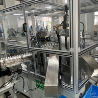 Machine d'assemblage automatique NBTY à commande PLC, avec couvercle en verre anti-poussière, moteur 5KW, taille personnalisée, en fer importé