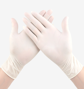 Guante de nitrilo puro sin polvo negro Bule blanco rosa cocina tatuaje impermeable jardinería guante de nitrilo resistente a los químicos - Product Image 4