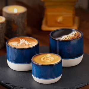 Tazza da Caffè in Ceramica Artigianale 100/180/230 <span class=keywords><strong>ml</strong></span>, Tazza da Tè in Stile Giapponese per Caffetterie, Ristoranti e Hotel - Product Image 1