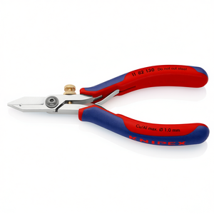Dénudeur de fils Knipex 11 82 130 pour cuivre et aluminium, max. 1,0 mm, usage électronique - Product Image 1