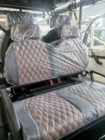 Voiture de golf électrique professionnelle 4 places au lithium 48V Rainbow en promotion – Chariot de golf tout-terrain 30-50 km/h 70-90 km d'autonomie