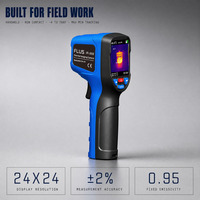 Caméra thermique infrarouge portable 300 000 pixels, imageur thermique portatif pour la détection de fuites d'eau, le diagnostic des canalisations CVC