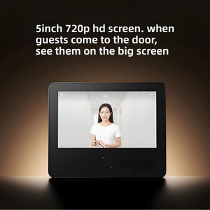Caméra de surveillance électronique Smart <span class=keywords><strong>Cat</strong></span> Eye 2 3-7MP en plastique et verre pour porte d'entrée domestique, sonnette visuelle Mijia 3 - Product Image 2