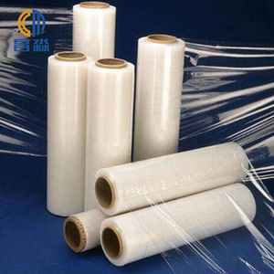 Factory Direct PE <strong>Plastic</strong> Film Stretch Wrap Film Customizable Packaging Film for <strong>Pallet</strong> <strong>Wrapping</strong> Logistics and Transport - Product Image 1