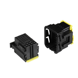 Conector y Enchufe para ECU de Auto, 42 Pines, Negro y Amarillo, PBT, IP20, para Automóvil - Product Image 1