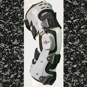 סד ברך מתכוונן ופונקציונלי מסגסוגת אלומיניום HS OA עם צירים, לתמיכה ברגל, הקלה על כאבים ב-PCL/<span class=keywords><strong>LCL</strong></span>/MCL, מידה אוניברסלית - Product Image 3