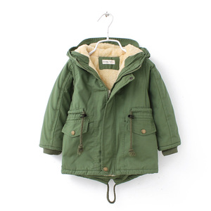 Ventes <span class=keywords><strong>en</strong></span> gros de manteaux <span class=keywords><strong>en</strong></span> polaire pour enfants garçons, couleur marine, à capuche, fermeture éclair, écologiques, coupe-vent, parkas épaisses pour l'hiver, 2-7 ans - Product Image 4