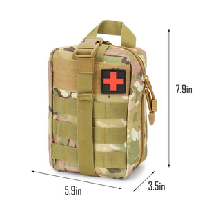 Anthrive Medical Custom Tactical <span class=keywords><strong>Emt</strong></span> Nylon Molle Bolsa portátil para traumatismos Bolsa táctica IFAK Botiquín de primeros auxilios individual