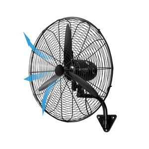 Ventilador de Pared Industrial 650, Gran Volumen de Aire, Soplado Potente, 26 Pulgadas, Metálico, Oscilante, Control Remoto, 3 Velocidades, Uso Doméstico - Product Image 2