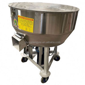 Mélangeur automatique industriel de poudre de particules, mélangeur de pré-mélange pour céréales agricoles, légumes, aliments pour animaux, mélangeur à bouche plate en acier inoxydable - Product Image 4