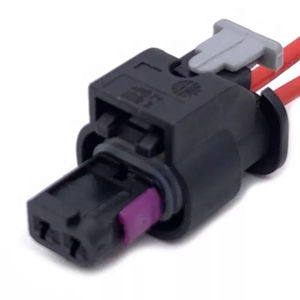 2 Pin konektor kuncir kawat Harness untuk VW Audi - Product Image 2