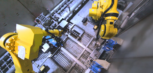 Vier-Roboter-Zylinderblock-Entgratungs- und Reinigungsmaschine, flexible Verbundmaschine Shimada Big Bird Reinigungsmaschine CB - Product Image 6