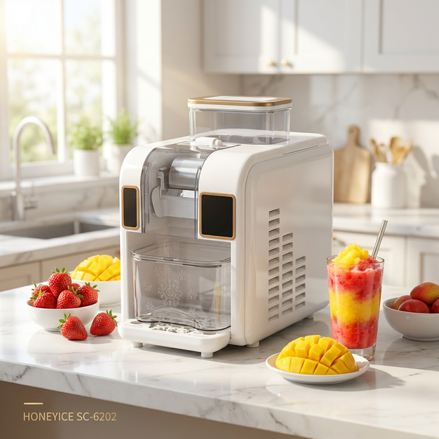 Household Ice Smoothie Machine 150W 1-Min Fast Slushy Maker Plastic 1.5L Capacity Bottle Direct-Insert Compatible Wine Juice Any