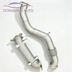 Tubo de Escape de Acero Inoxidable de 1.5mm de Espesor con Protector Térmico, Compatible con <span class=keywords><strong>Honda</strong></span> <span class=keywords><strong>Civic</strong></span> <span class=keywords><strong>TYPE</strong></span>-<span class=keywords><strong>R</strong></span> FL5 2.0T 2021-2025 - Product Image 2