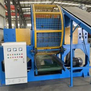 Máquina automática de reciclaje de neumáticos, máquina de equipo de migas de goma, maquinaria de línea de producción de trituradora de neumáticos de desecho