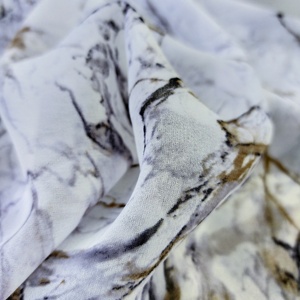 Thực Tế Satin In Nhiều Màu Ren Dệt May Vải Để Bán - Product Image 4