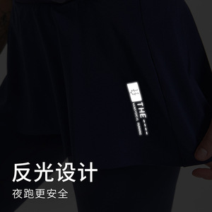 Women's Slim High Waist Multi-Pocket Running Sports Long Skirt Pants Breathable Fitness Tights for Morning <b>Gymnastics</b> Clothing - Product Image 4