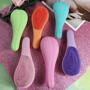 Cepillo de Pelo Eléctrico Compacto y Moderno <span class=keywords><strong>para</strong></span> Adolescentes, Desenredante Suave <span class=keywords><strong>para</strong></span> <span class=keywords><strong>Cabello</strong></span> <span class=keywords><strong>Rizado</strong></span>, Grueso, Liso y Natural - Product Image 5