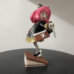 Figura de Anime de 18cm, Anya Forger, Cosplay, Levi, figuras de acción, estatua de PVC, modelo de colección - Product Image 5