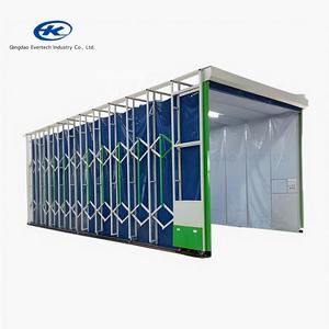 Trockenschrank Wasserdichte PVC Mobile Einziehbare Lackierkabine Teleskopische Spritzlackierkabine - Product Image 5