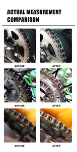 OEM/ODMモーターサイクルチェーンクリーナー & ルーブオイルベース圧力缶モーターバイク用効果的なチェーンクリーニングと潤滑 - Product Image 2