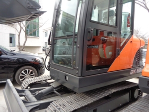 Miniexcavadora Hidráulica DOOSAN DX60, Retroexcavadora DX60-9C Usada, Tractor Pequeño con Cargador y Retroexcavadora en Venta - Product Image 5