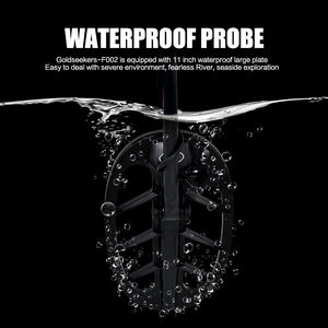 Endüstriyel Metal dedektörleri yeraltı altın dedektörü fiyat küçük nuggets,metal dedektörü altın su geçirmez arama bobini - Product Image 4