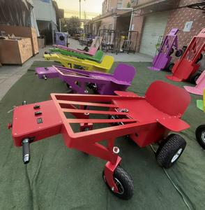 EASYFUN Carretilla Eléctrica Comercial de Acero, Remolque, Carretilla Manual para Paletas, Carretilla Elevadora Eléctrica para Transportar Mercancías Inflables - Product Image 2