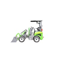 Mini-chargeuse électrique compacte 8000W pour manutention de matériaux de serre, autonomie 3-4 heures, vente en gros usine