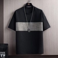 Camisa de Lino de Manga Corta para Hombre, Verano 2025, Alta Calidad, Informal, de Algodón y Lino, Color Sólido