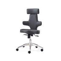 Chaise de bureau ergonomique à dossier haut, tabouret de bureau de styliste HY6033