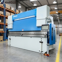 Presse plieuse CNC hydraulique en acier inoxydable HARSLE DA66S pour tôles, fabriquée en Chine