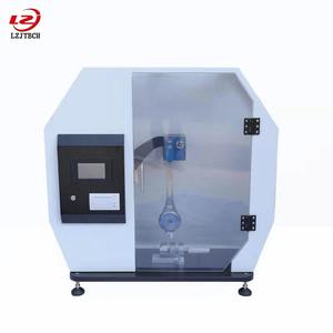 Verificador do impacto do pêndulo da máquina dos testes do impacto do feixe do modilhão para o plástico/cerâmica - Product Image 1