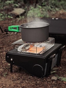 Calentador de gas <span class=keywords><strong>butano</strong></span> portátil de 2L para acampar al aire libre y senderismo Calentador de tienda infrarroja de acero para utensilios de cocina de invierno - Product Image 4