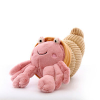 Jouets en peluche créatifs pour bébé en forme d'animaux marins, crabe doux, jouet en peluche en forme de crabe ermite