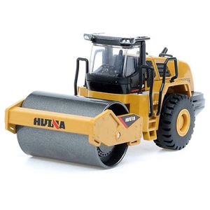 SJY-1815 1:60 Die-cast Engineering Construction <b>Cars</b> <b>Model</b> Die Cast <b>Toys</b> Mini Diecasting Roadroller Diecast Road Roller Trucks - Product Image 1