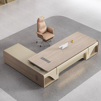 Escritorio Ejecutivo LBZ-90 Boss - Diseño Moderno y Lujoso, Tamaño y Color Personalizables, Material de Madera, Muebles Comerciales de Alta Calidad