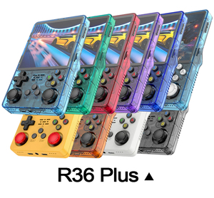 R36Plus R36 Plus ขายส่ง เครื่องเล่นเกมคอนโซล 128gb 128 กิกะไบต์ Wifi ของแท้ เครื่องเล่นเกมพกพาแบบย้อนยุค - Product Image 1