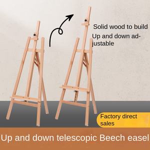 <span class=keywords><strong>Chevalet</strong></span> d'art en <span class=keywords><strong>bois</strong></span> réglable, <span class=keywords><strong>chevalet</strong></span> de peinture, support d'exposition avec fonction d'inclinaison, <span class=keywords><strong>chevalet</strong></span> d'artiste de studio réglable en hauteur, durable - Product Image 5