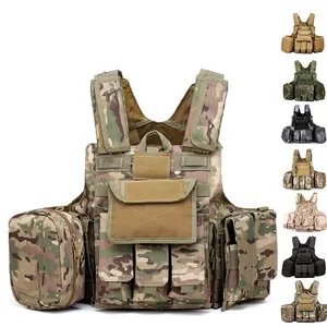 Chenhao Hot Selling Polyester Tactical Vest For Outdoor Hunting With Mag Pouch