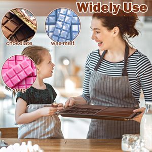 Molde de Silicona Antiadherente de 10 Cavidades para Barras de Proteína y Energía, Libre de Látex, Libre de Ftalatos, Apto para Congelador - Product Image 3