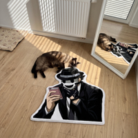 Wholesale Anime Shape Rugs Polyester Thick Eco-Friendly Modern Custom Pattern Rug and Carpet for Living Room