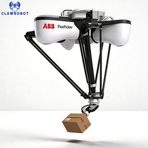 Robot Delta CLAWROBOT ABB de 5 Ejes y 1.5 kg para Empaquetado Secundario, Carga Superior, Empaquetado Listo para Exhibición (SRP), Empaquetado Listo para Venta al Público - Product Image 1
