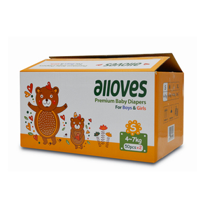 Pañal de bebé barato desechable de calidad OEM, superficie transpirable superabsorbente, todos los tamaños, tela no tejida impresa en blanco ADL - Product Image 4