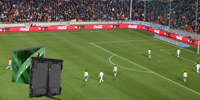 Écran LED d'affichage publicitaire de haute luminosité pour extérieur, panneaux périmétriques pour stade de football, P4, P6.67, P8