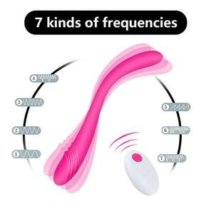 Consolador vibrador <span class=keywords><strong>de</strong></span> doble cabeza súper largo, Juguetes sexuales, consolador <span class=keywords><strong>de</strong></span> estimulación vaginal Anal femenina, vibrador para mujer, vídeo - Product Image 2