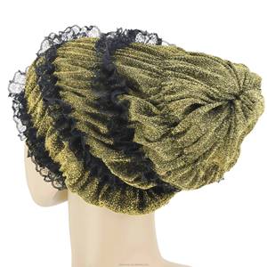 Pañuelo de Encaje Estilo Étnico para Mujer, Hiyab Musulmán, Gorro Grueso de Poliéster Transpirable y Ecológico, Serie Completa YASEEN - Product Image 5