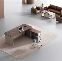 Bureau de direction luxueux, vente directe d'usine, mobilier de bureau, bureau administratif, table de bureau pour hôpital, école, hôtel