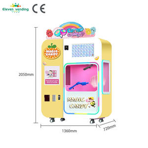 強化されたDIY体験のためのプログラム可能なスマートコットンキャンディー自動販売機ロボットアームセルフサービスフラワーキャンディーフロスマシン - Product Image 4